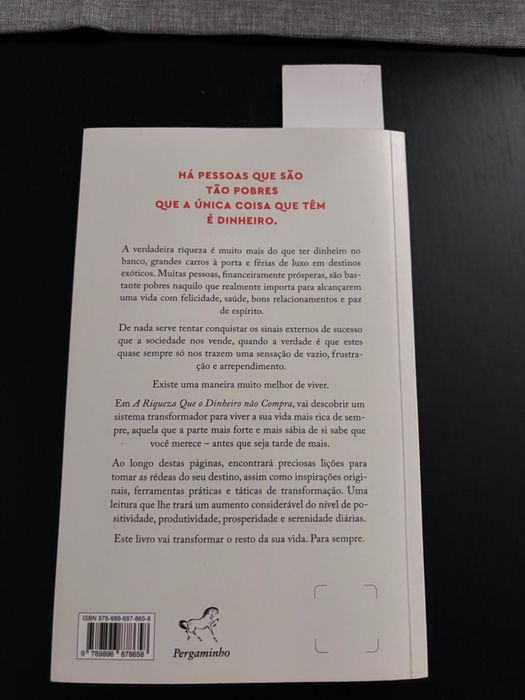 Livro - A riqueza que o dinheiro não compra