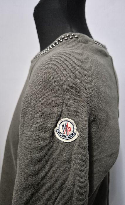 MONCLER roz. M damski dres bawełna + puch oryginalny