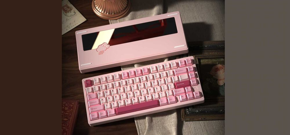 WOBKEY Studio RAINY75 кастомна механічна бездротова клавіатура ZEN65