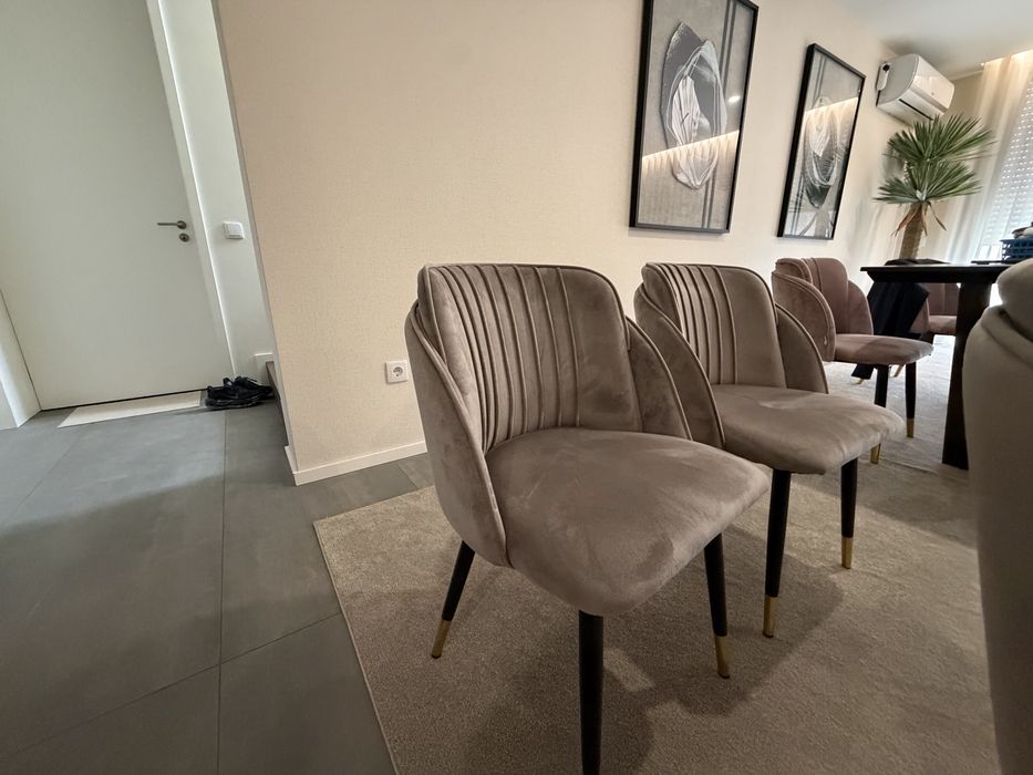 Conjunto de 4 cadeiras para mesa de jantar