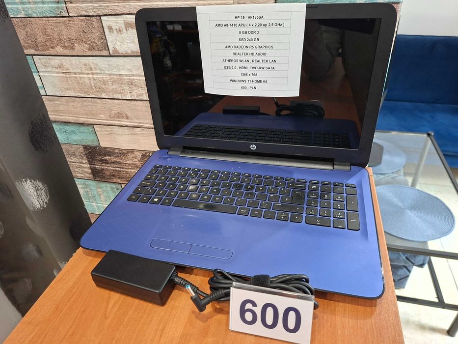 Laptop HP AMD SSD Windows 11