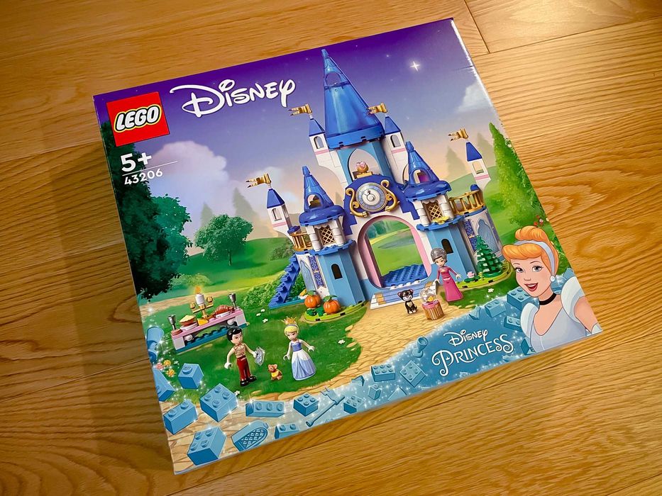 Lego 43206: Disney Cinderella and Prince Charming's Castle (new)