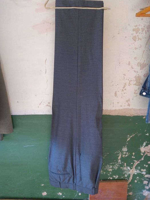 Мужские брюки серые