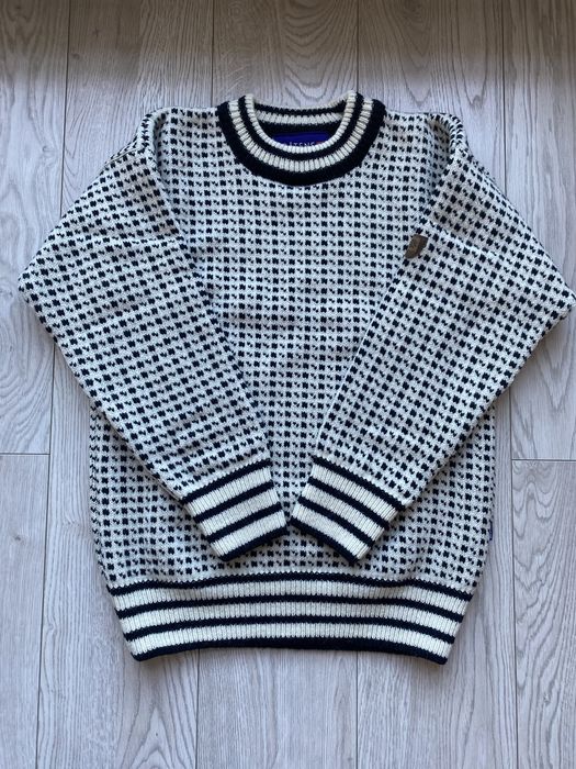 Gruby sweter norweski 100% wełna