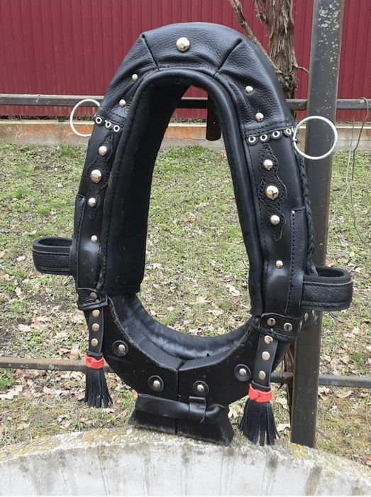 Хомут для коня кожений,Кона упряж