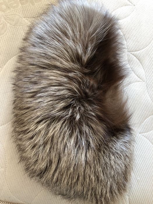 Чорнобурка, чернобурка, комір хутро