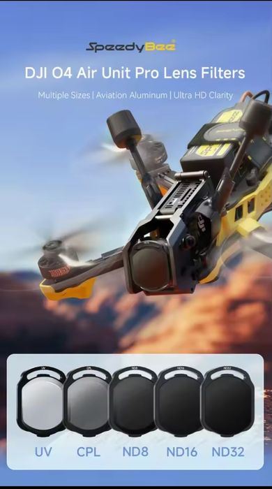 Zestaw filtrów UV, CPL & ND dla DJI O4  Pro - SpeedyBee  Avata 2