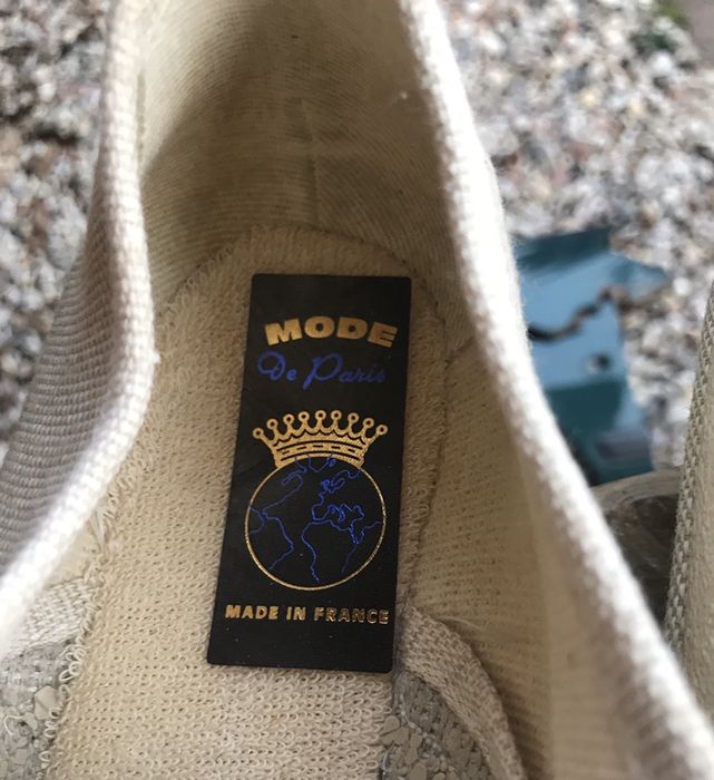 Buty z materiału