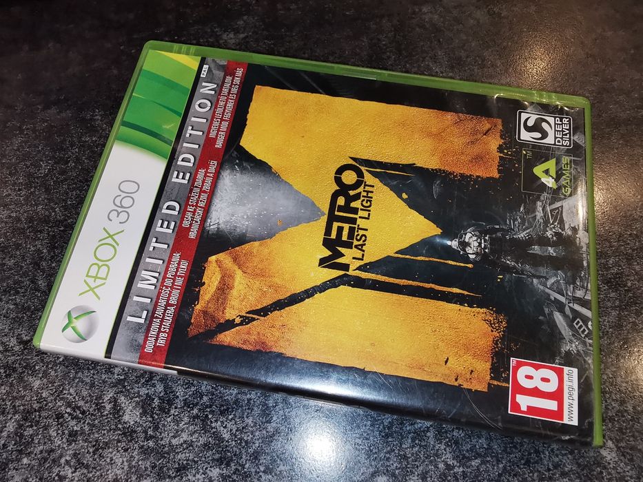 Metro Last Light XBOX 360 gra PL (wyd polskie) stan BDB+ sklep Ursus