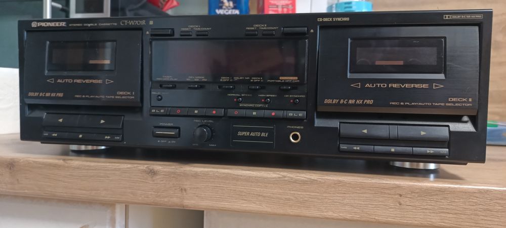 Pioneer CT-W701R magnetofon dwukasetowy