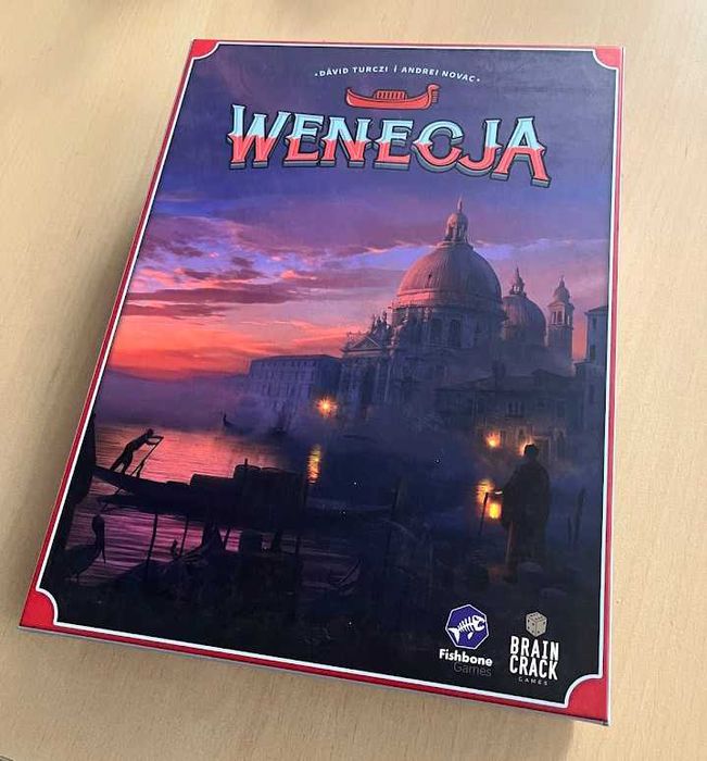 gra planszowa Wenecja - Fishbone Games