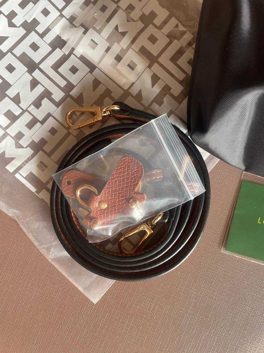 Mini Longchamp Preta
