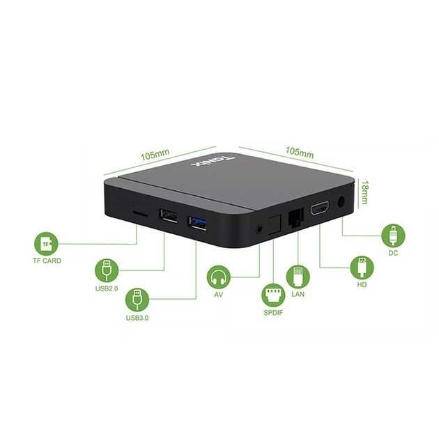 Tanix W2 2/16 Android 11 Wi-Fi IPTV телебачення