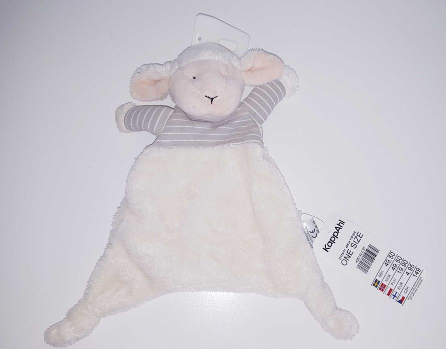 Szmatka przytulanka baranek baran  26cm z metką KAPPAHL