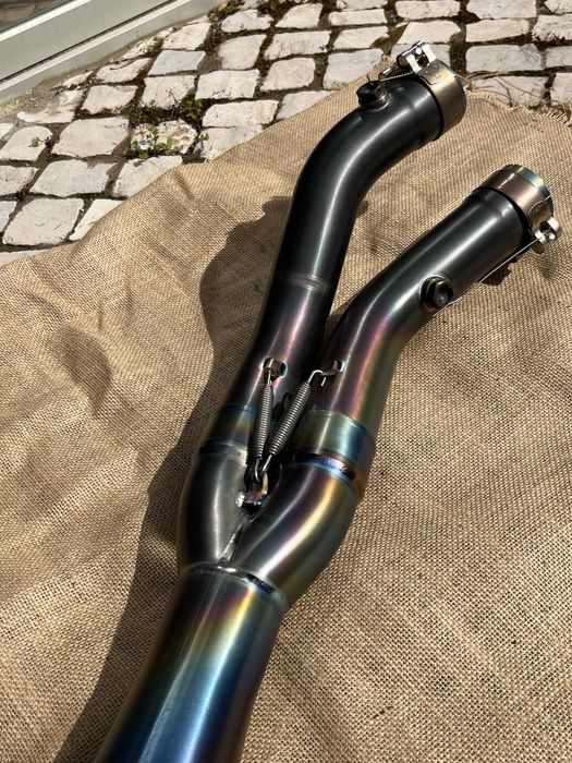 escape exhaust SC project carbon titanio
