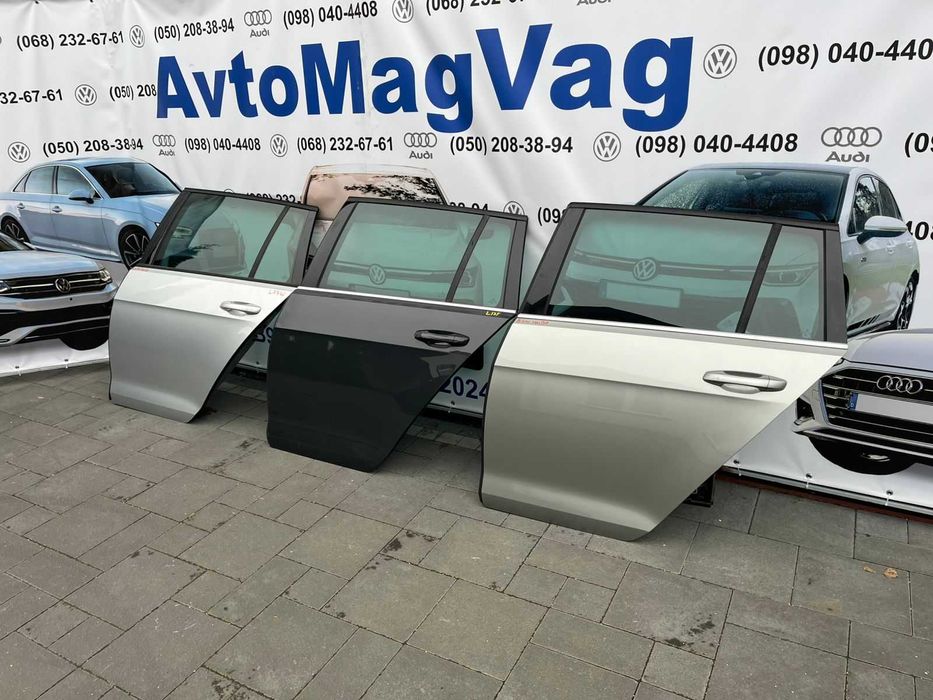 Двері передні R-L хечбек універсал  vw golf 7 VII  LI7F l041 lc9x