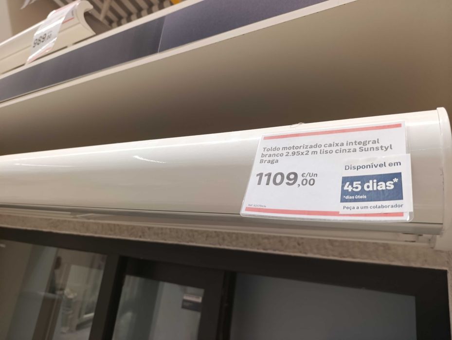 Dois Toldos  3mx3m automáticos