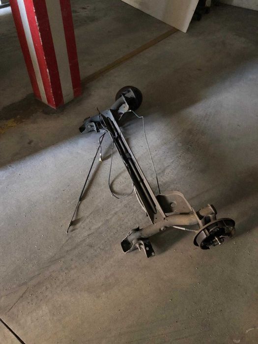 Eixo traseiro completo Renault Clio 2 fase 1