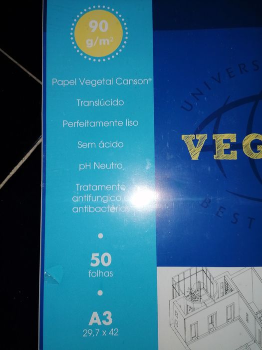 Papel vegetal A3 - canson