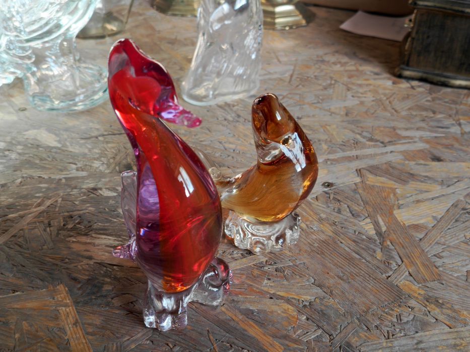 Figurka szkło murano vintage glass