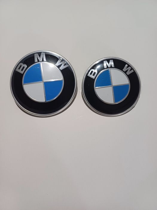 Emblemas BMW capôt e mala