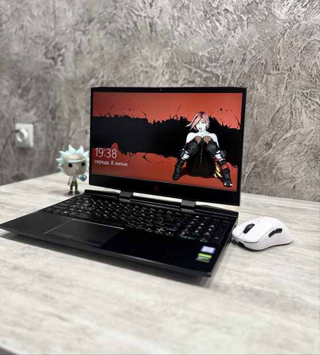 Ігровий Ноутбук HP OMEN  / NVIDIA GTX 1650 / intel i5-9300H / DDR4 16GB / SSD m.2 NVMe 512