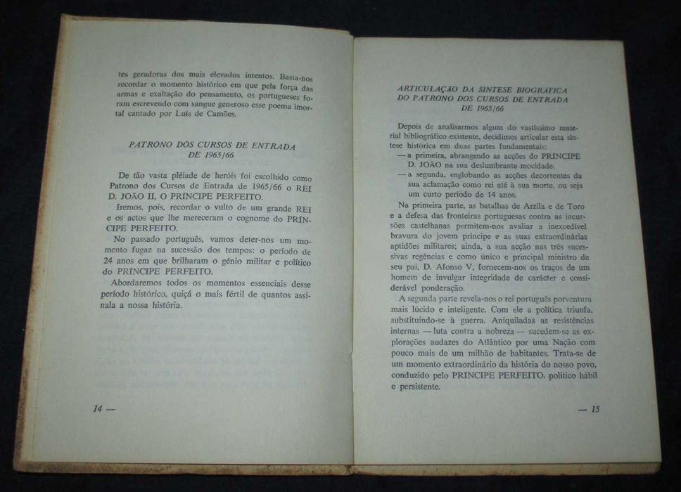 Livro D. João II O Príncipe Perfeito Carlos Machado Santos Autografado