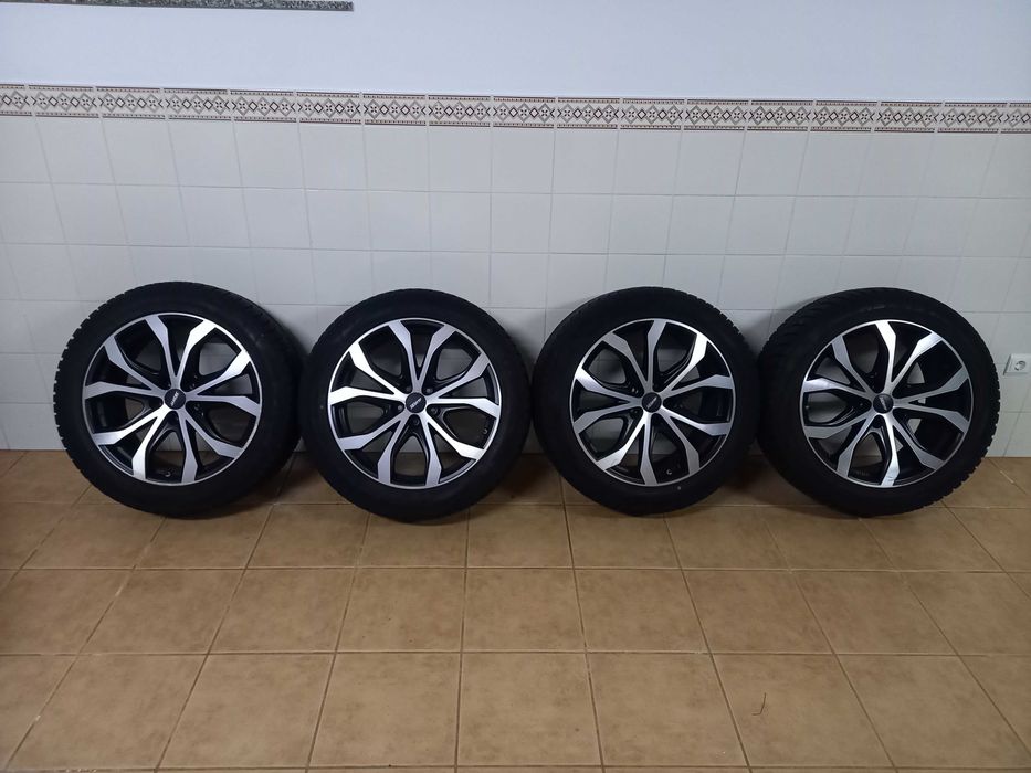 Jantes bluetec com pneus Falken