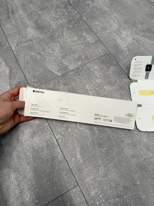 Ремінець Apple Watch 44mm Lemon Cream Sport Band