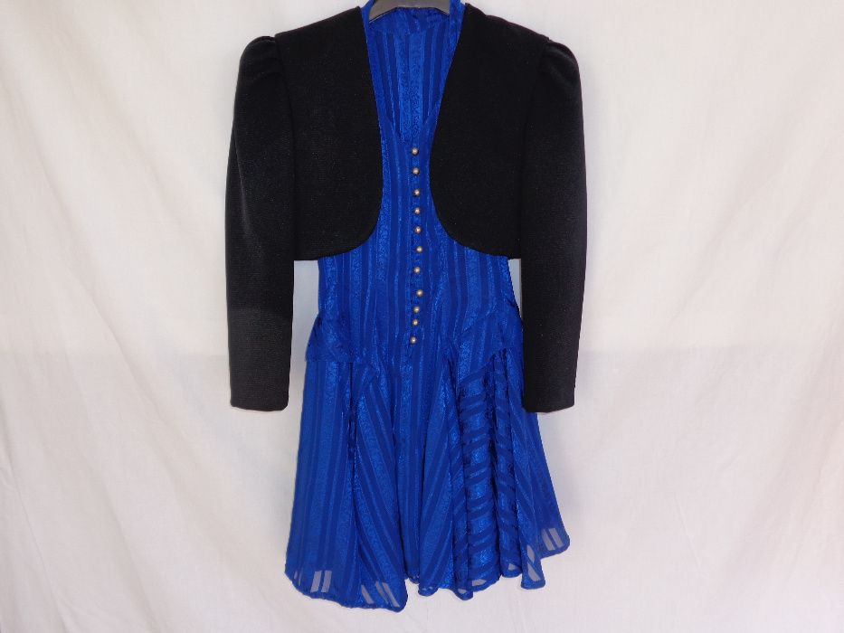 Vestido de cerimónia azul