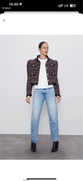 Піджак укорочений Zara