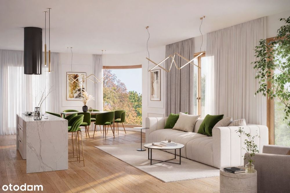 3-pokojowe mieszkanie 77m2 + balkon Bez Prowizji