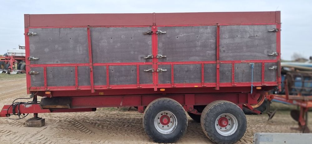 Przyczepa wywrotka tandem skorupa