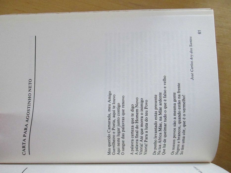Um Postal para Luanda, uma antologia com 38 poetas portugueses