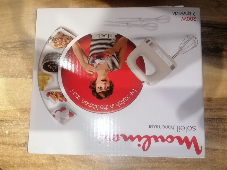 Міксер Moulinex SOLEIL HM211A11/6WA-4823, 200W, новий