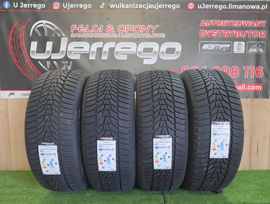 Koła zimowe MERCEDES GLB, EQA, EQB 18x5x112 - Hankook I*Cept Evo 3 235/55/R18 + TPMS