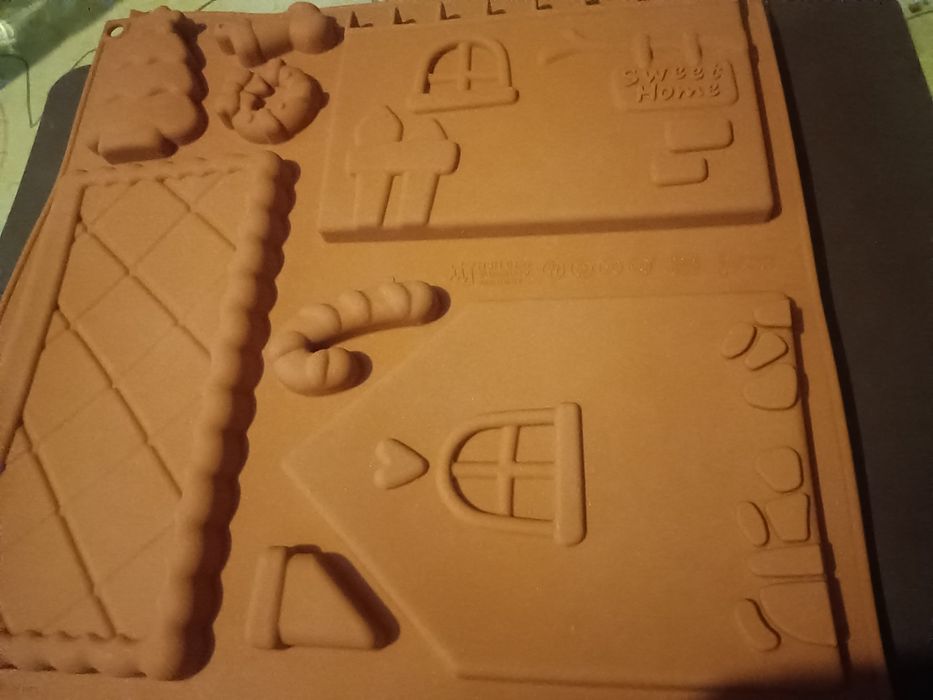 Formas chocolate silicone casas pai natal