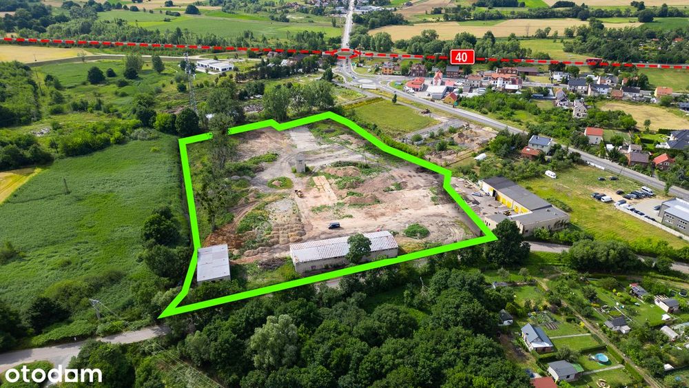 Grunt inwestycyjny 27 700 m² – MPZP
