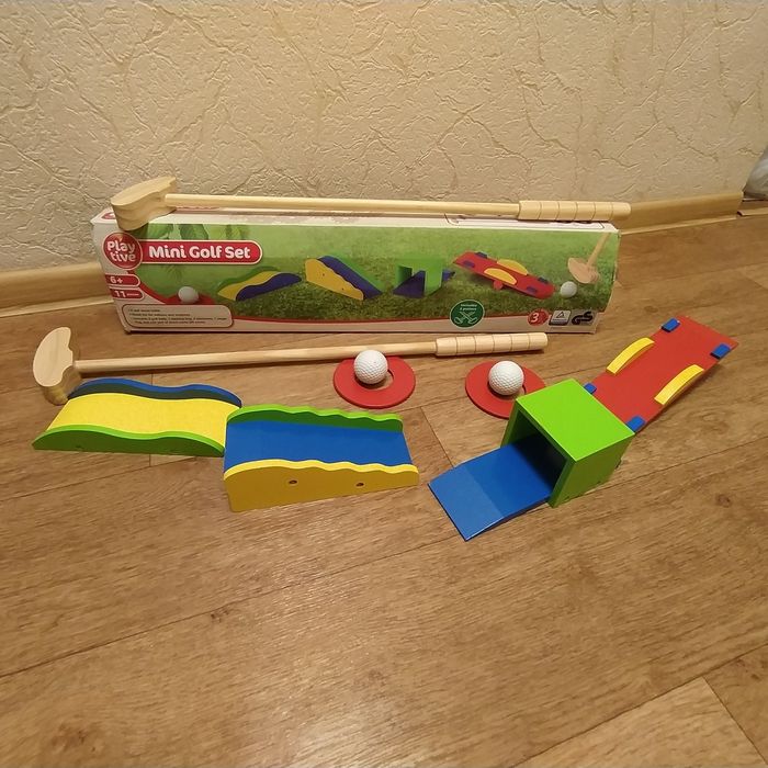 Дитячий міні-гольф PlayTive із 2 ключками