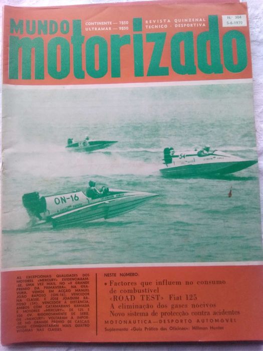 Revistas antigas Mundo Motorizado - Portes grátis