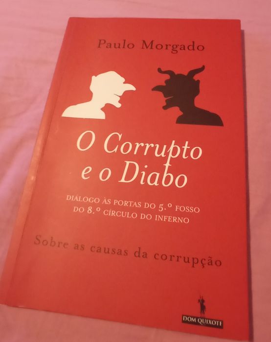 Livro" O Corrupto e o Diabo" Novo
