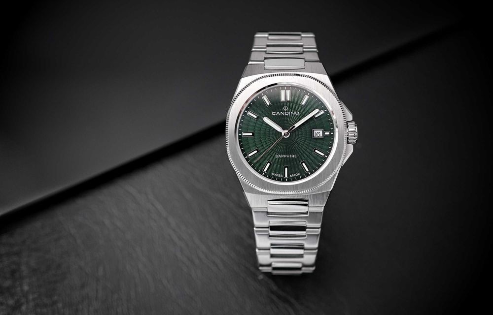 Candino Couple Classic C4799/3 Swiss Made Szafir Zegarek Męski 100m