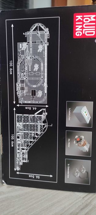 klocki Roller coaster Mould King 11014