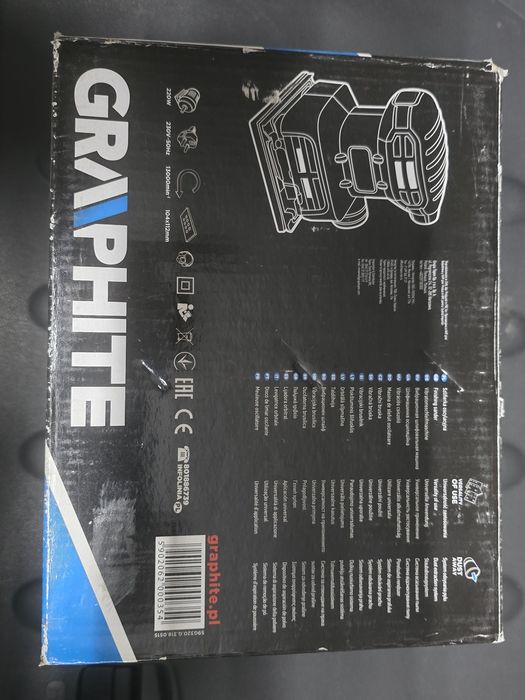 Lixadora Orbital Graphite