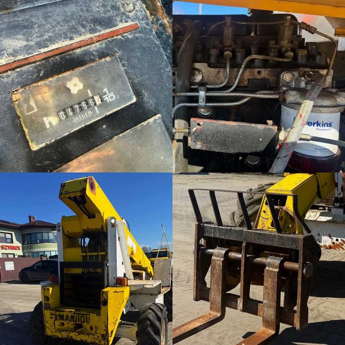 ładowarka teleskopowa MANITOU MT425CP wysięg 5m 2500kg PERKINS diesel