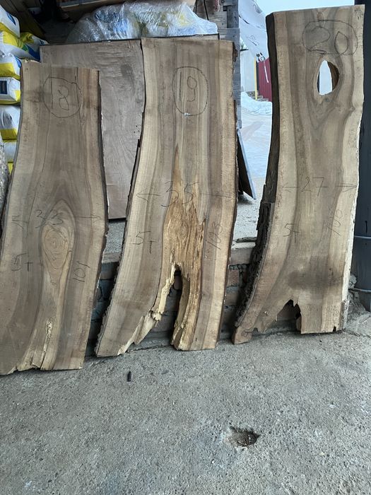 Доска орех Слеб Спил