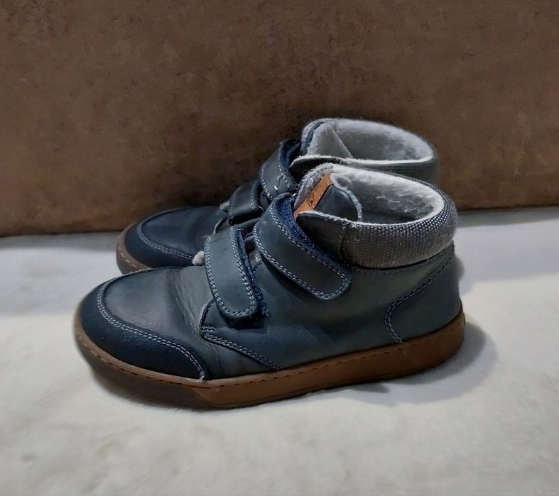 Демисезонные кожаные ботинки кроссовки Garvalin D.d.step