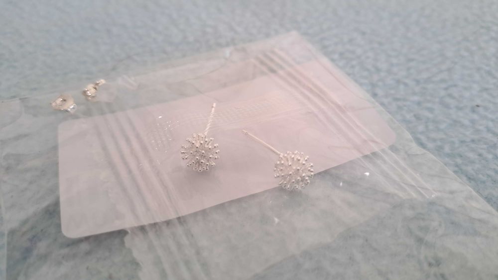 Brincos Dente de Leão. Novos