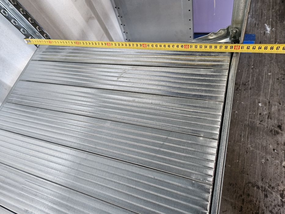 Regał  regały metalowy firmy metalsistem 250x40x128
