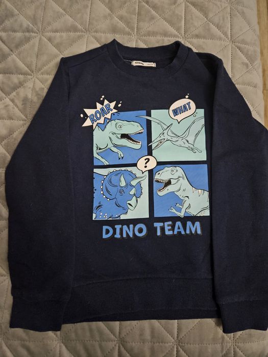 Zestaw bluza chłopięca smyk, primark, ...128